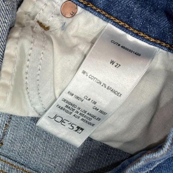 Joe's Jeans Phoebe Distressed Shorts Size 27 - Picture 5 of 9